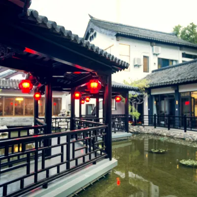 南京又見江南民宿（幕燕濱江燕子磯店） 鄰近燕子矶的酒店