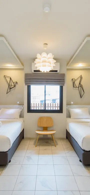 ห้องสแตนดาร์ด เตียงเดี่ยว 2 เตียง