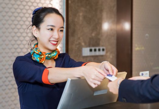 호텔 로비 전경