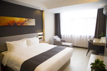 Shankee Tea Style Hotel (Xinzheng Shuanghu Avenue Subway Station) Отели рядом с достопримечательностью «Henan Institute of Engineering (Longhu Campus) - Southern District»