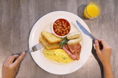 レストラン グランド イオン デリーマン ホテルの写真