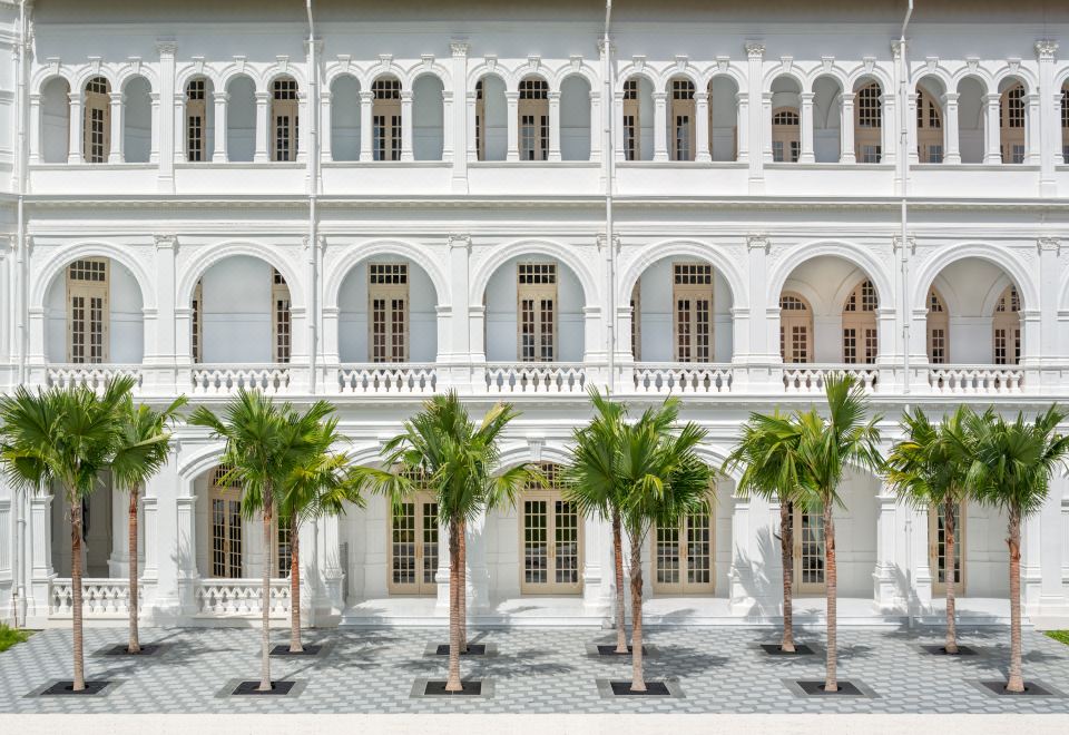 래플스 싱가포르의 럭셔리한 외관 이미지