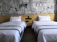 城市便捷酒店(拉萨贡嘎机场店) - 标准双床房