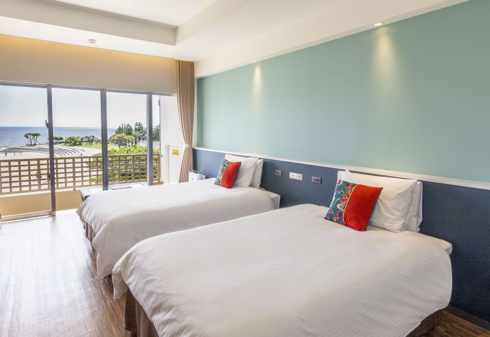 린켄 호텔 석양