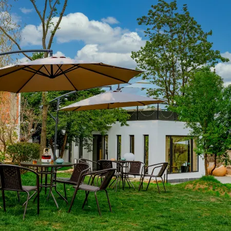 Nestled in the Mountains • Harmonious Wind Stacked Compounds Boutique Lodge