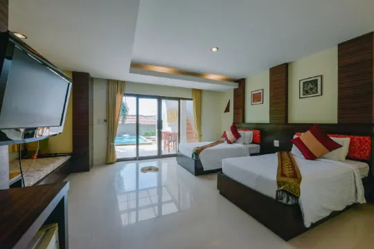 พูลวิลลาแบบสองห้องนอน