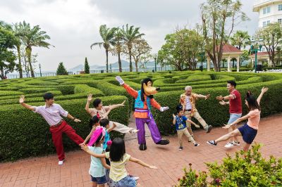 ホテル周辺 香港ディズニーランドホテルの写真