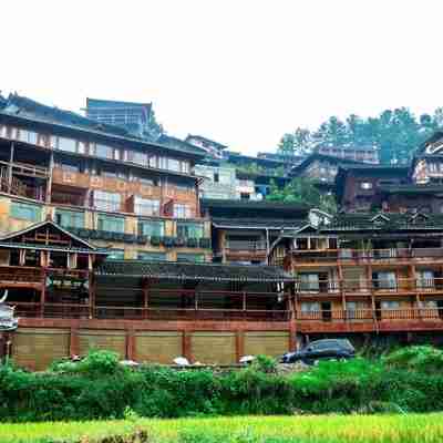 西江千戶苗寨入雲別苑飯店(一號風雨橋店) Hotel Exterior