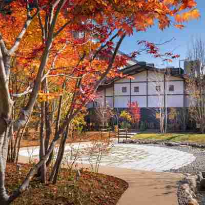 界 アルプス Hotel Exterior