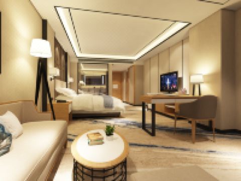 悦凯国际酒店(萍乡翡翠城世纪广场店) - 景观大床房