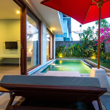 Sanur Art Villas Отели рядом с достопримечательностью «Пляж Пенджембак»
