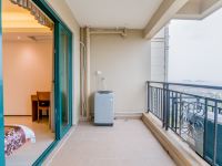泡泡海度假公寓(海陵岛恒大夏威夷店) - 细雨流沙园景双床房