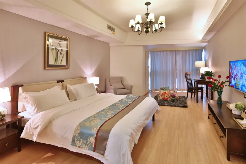 Manju Listen to the Sea Hotel (Qingdao Wuyue Square)