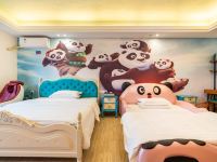 静栖度假酒店(广州汉溪长隆地铁站店) - 童趣熊猫亲子双床房