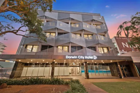 Darwin City Hotel Отели рядом с достопримечательностью «Крокосорос Ков»