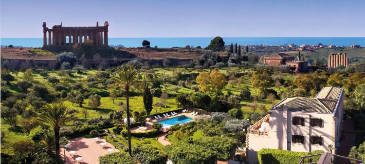 Villa Athena Resort Hotele w: Agrigento