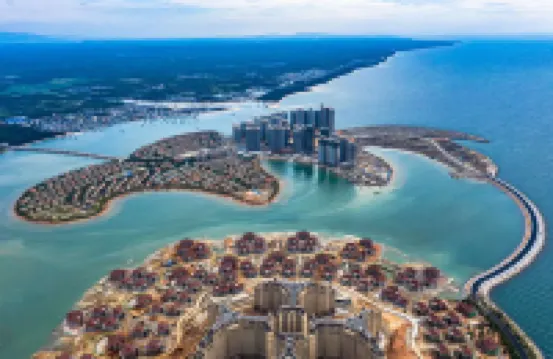 Ocean flower island Agean sea hotel