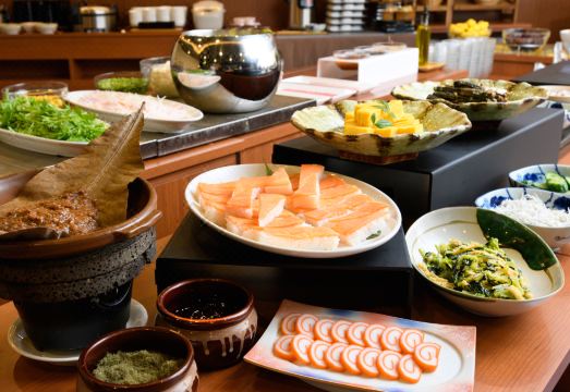 도야마 엑셀 호텔 도큐 조식 뷔페