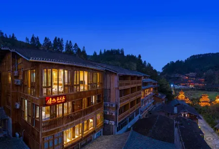 zhaoxing He Zhai Mountain with May Flower Boutique Station