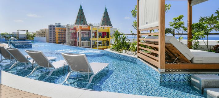 Lequ Okinawa Chatan Spa ＆ Resort Hoteles en Chatan