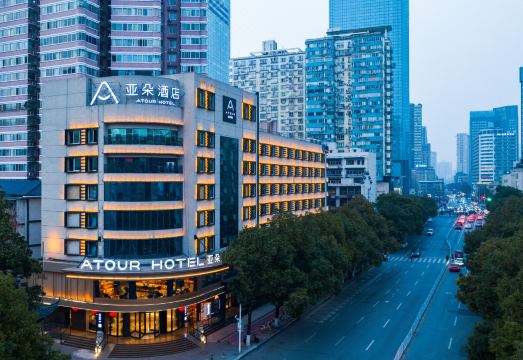 长沙国金中心亚朵酒店外景图