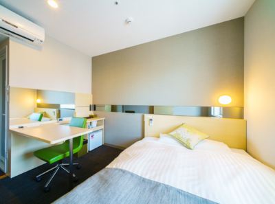 デラックス・ルーム 天然温泉 四季彩の湯 スーパーホテルPremier大阪本町駅前の写真