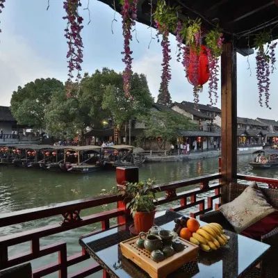 Regalia Riverside Boutique Hotel Các khách sạn ở Inside Xitang Scenic Area