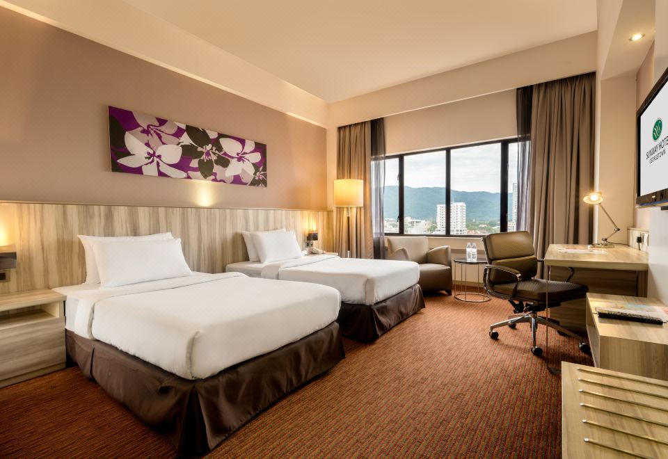 선웨이 호텔 조지타운 페낭의 깔끔한 로비 모습