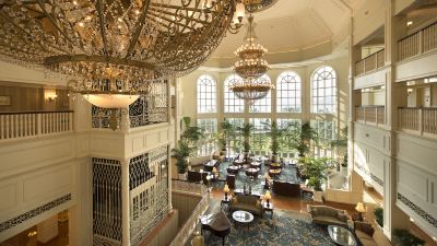 共有エリア 香港ディズニーランドホテルの写真