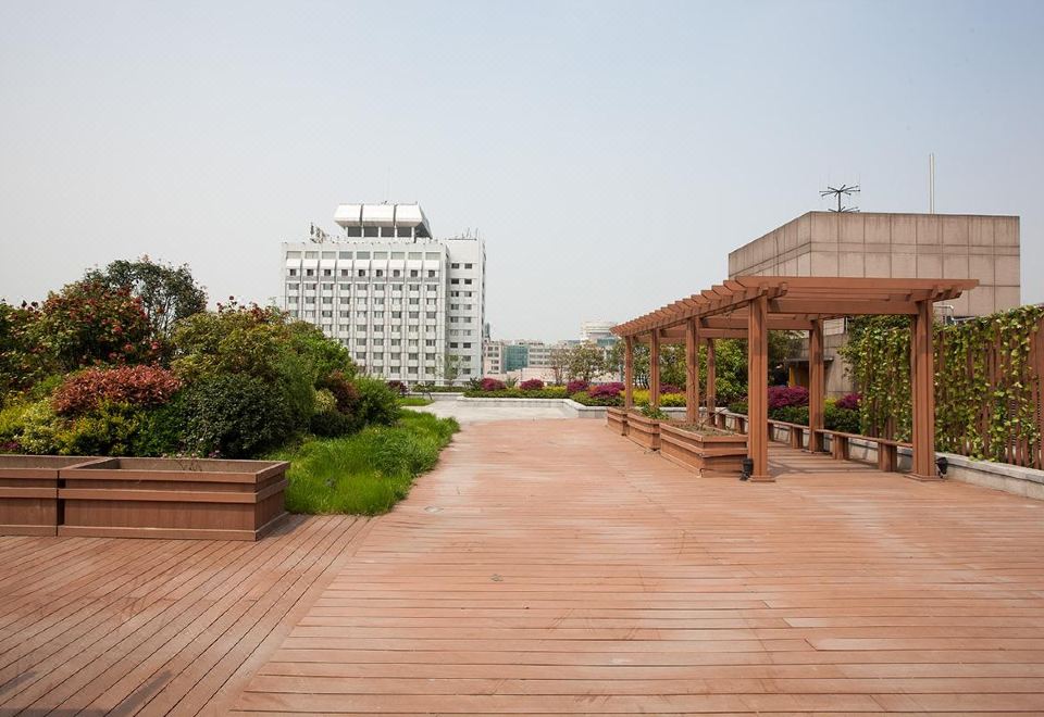 항저우 머천트 마르코 에지레이크 호텔의 욕실 전경