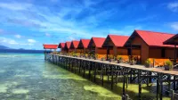 Uncle Chang Sipadan Mabul Dive Lodge Semporna Hoteles cerca de Isla Mabul