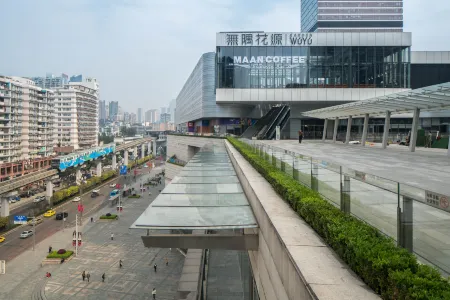 WuYu Hotel (Chongqing Yangjiaping Vientiane City) Отели рядом с достопримечательностью «Chongqingligong University»