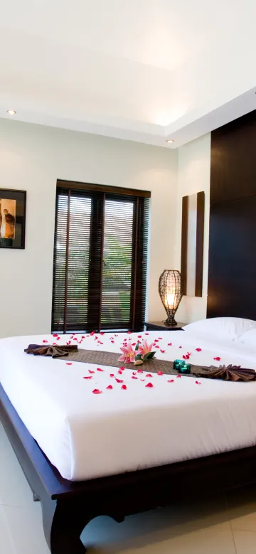 ห้องสวีทดีลักซ์หนึ่งห้องนอนพร้อมเตียงใหญ่