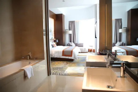 Jiangcheng Jianguo Hotel Meihekou Отели рядом с достопримечательностью «Meihekoushi Zhangbai Mountain Botanical Garden»