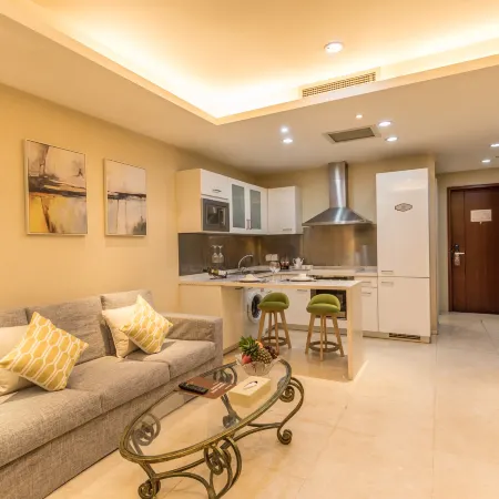 Yuju Service Apartment (Beijing Yansha Xiaoyunli No. 8 Branch)