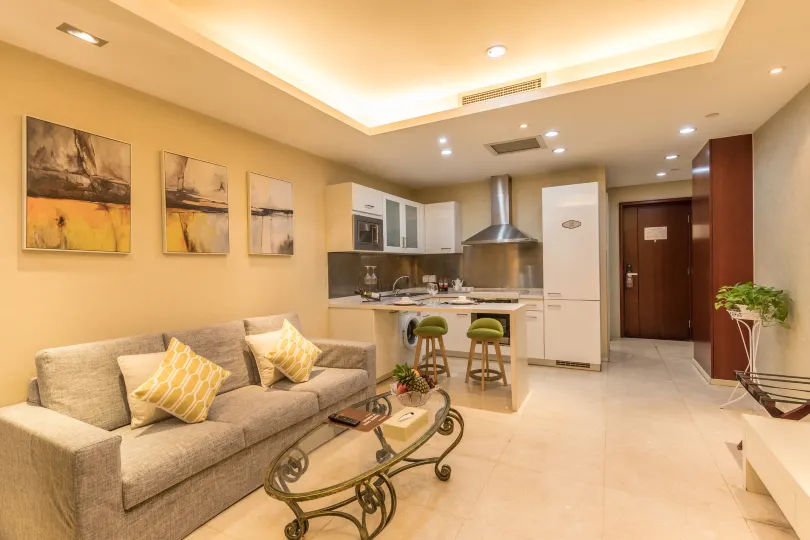 Yuju Service Apartment (Beijing Yansha Xiaoyunli No. 8 Branch)