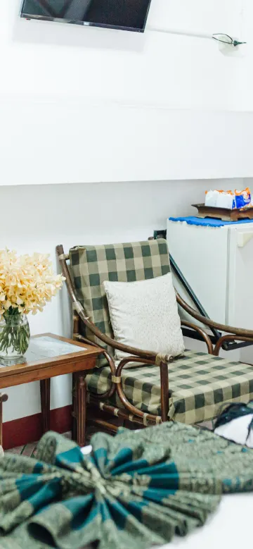 ห้องเตียงแฝด พร้อมห้องน้ำส่วนตัว