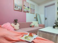 翼舍公寓(常德柳叶湖店) - 粉红pink两居室套房