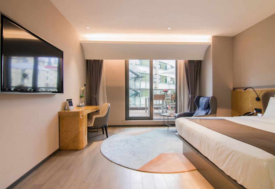 상하이 호텔 객실 내부