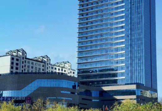 호텔에서 바라본 옌지 시내 전경