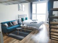 青岛凡路缦海公寓 - 精致北欧风一室大床房