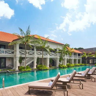 โรงแรมเดอะบาร์รัคส์ เซนโตซา บาย ฟาร์อีสต์ ฮอสปิทาลิตี้ โรงแรมใกล้เกาะเซ็นโตซ่า