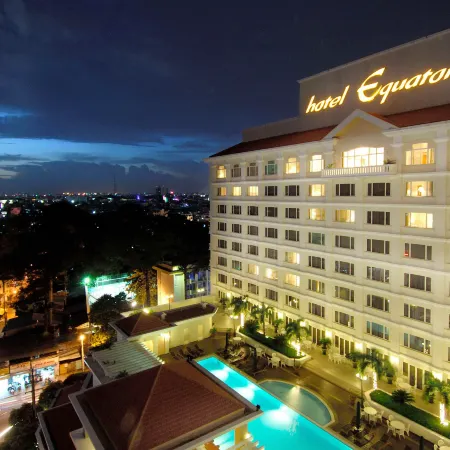 Equatorial Ho Chi Minh City Отели рядом с достопримечательностью «Стадион Фу Тхо»