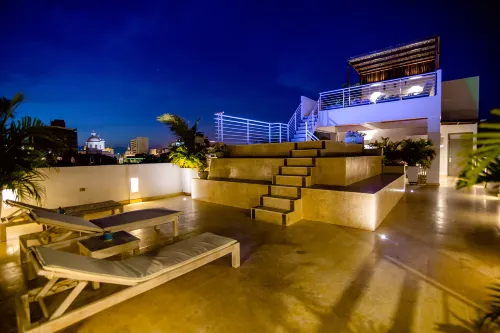 El Cactus Luxury Apartments in Historic Center - Mountain view