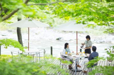 レストラン 星野リゾート 奥入瀬渓流ホテルの写真