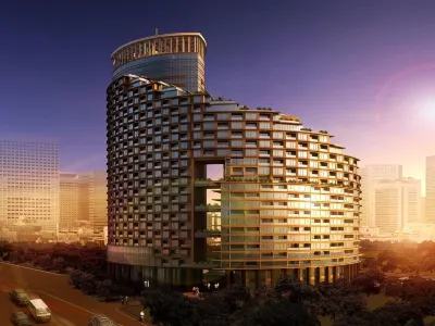 Hangzhou Lingtaoge Riverview Resort Apartment Hotel Hotel a Hangzhou Railway Station Area