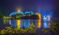 Sanjiangyue Holiday Hotel - Bergblick