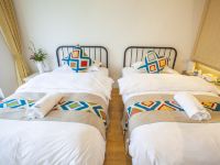 上海庭海精品民宿 - 约旦河loft露台家庭房