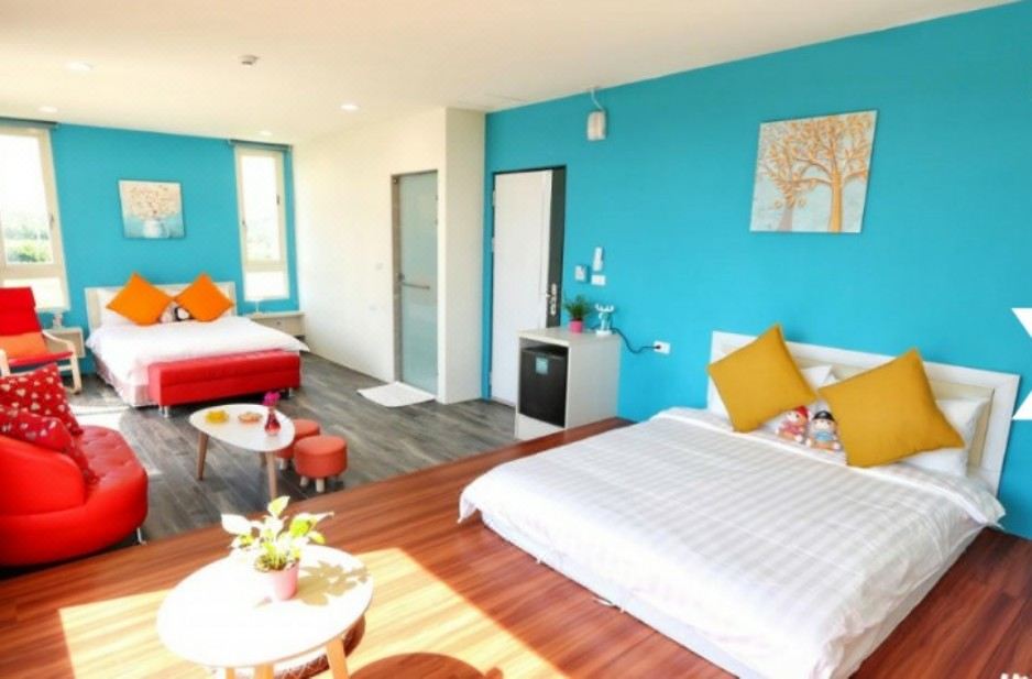 FULL MOON의 모던하고 쾌적한 객실 내부 사진