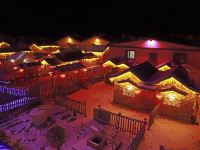 雪乡蓝馨梦电影主题酒店 - 花园
